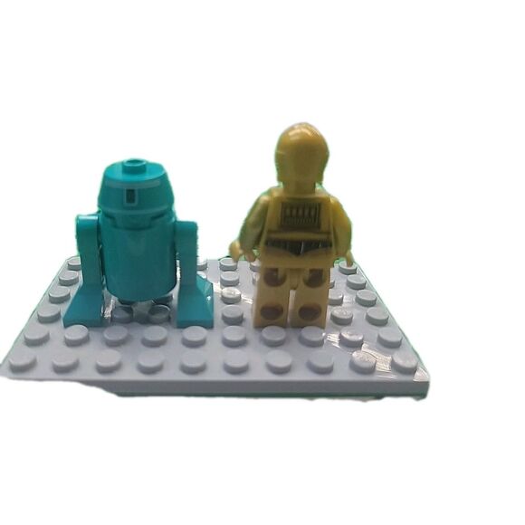 Lego Star Wars Droids Astromech Lot K3-R1 and C3-PO Mini Figures - Picture 7 of 7